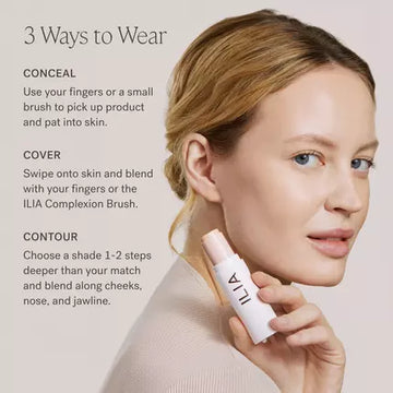 2 in 1 Foundation + Concealer Stick by ILIA