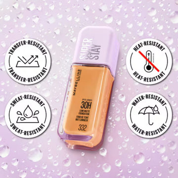 Maybelline Super Stay Up To 30H Lumi Matte & waterproof foundation