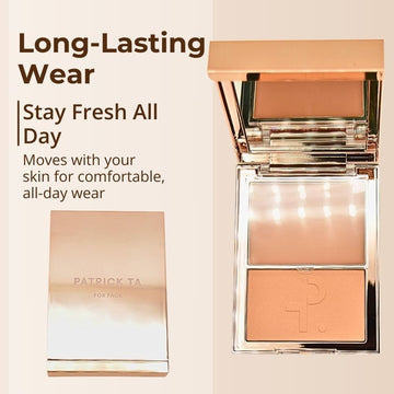 PATRICK TA Cream Foundation & Finishing Powder Duo