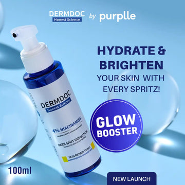 DERMDOC by Purpile 4% Niacinamide Skin Repair Tonic Facial Spray (100 ml)