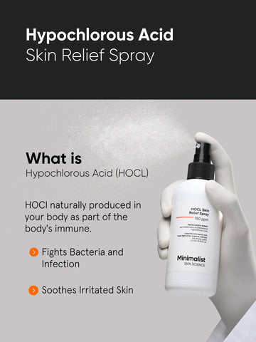 Minimalist HOCI Skin Relief Spray 150ppm